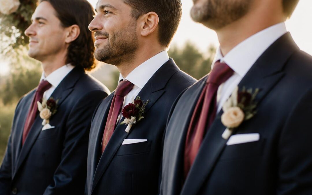 Groomsmen Ties Guide: How to Choose & Coordinate Wedding Neckties